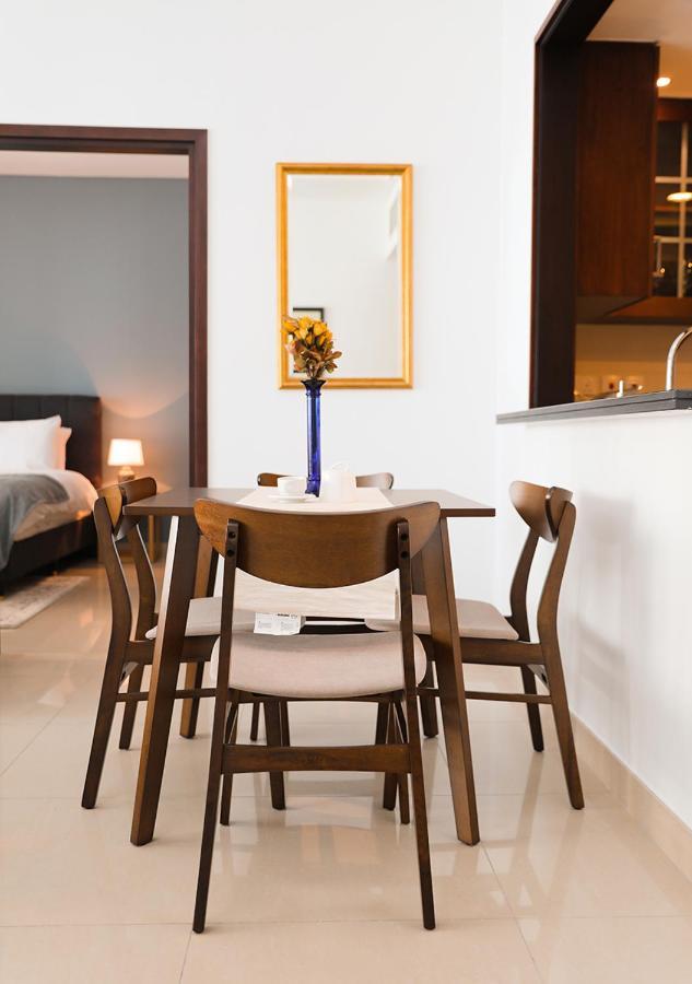 Nasma Luxury Stays - Fancy Apartment With Balcony Near Burj Khalifa Dubai Dış mekan fotoğraf